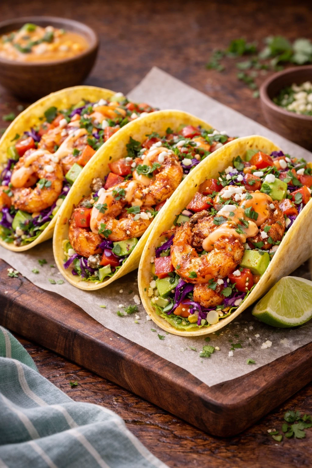 Spicy Shrimp Taco